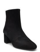 Bootie - Block Heel - With Zippe Shoes Boots Ankle Boots Ankle Boots W...