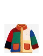 Baby Color Block Sheepskin Jacket Outerwear Fleece Outerwear Fleece Ja...