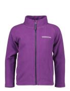 Monte Kids Fz 10 Sport Fleece Outerwear Fleece Jackets Purple Didrikso...