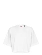 Damelody Tops T-shirts & Tops Short-sleeved White HUGO