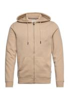 Bhdownton Fullzip Sweat Noos Tops Sweat-shirts & Hoodies Hoodies Brown...