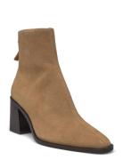 Heeled Leather Ankle Boots Shoes Boots Ankle Boots Ankle Boots With He...