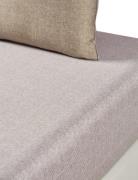 Carlow Fitted Sheet Home Textiles Bedtextiles Sheets Beige Boss Home