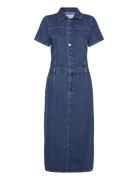 Ivy-Uta Denim Dress Maxikjole Festkjole Blue IVY Copenhagen