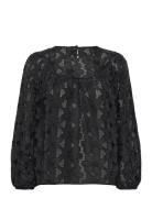 Mag Tops Blouses Long-sleeved Black Baum Und Pferdgarten