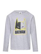 Tshirt Tops T-shirts Long-sleeved T-shirts Grey Batman