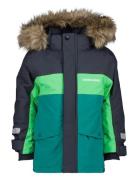 Bjrven Kids Parka 2 Parkas Jakke Green Didriksons