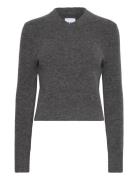 Rosa - Cozy Days Rd Tops Knitwear Jumpers Grey Day Birger Et Mikkelsen