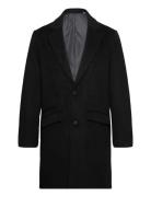 Jjhays Wool Blend Coat Ullfrakk Frakk Black Jack & J S