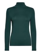 Fqliana-Ls Tops Knitwear Turtleneck Green FREE/QUENT