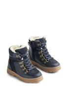 Winterboot Toni Hiker Tex Vinterstøvletter Med Snøring Navy Wheat