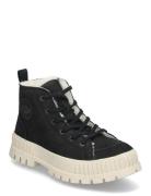 Pallashock Zip Warm Høye Sneakers Black Palladium