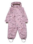 Baby Snowsuit W. Frills Outerwear Coveralls Snow-ski Coveralls & Sets ...