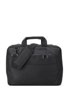 Parvis+ Satchel 2-Comp. Dataveske Veske Black DELSEY PARIS