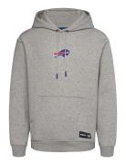 Woodson_Nfl Tops Sweat-shirts & Hoodies Hoodies Grey BOSS