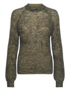 Brampton Tops Knitwear Jumpers Khaki Green Desigual