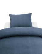 2-Dels Set Washed Ny Rosa Home Textiles Bedtextiles Bed Sets Navy Borg...