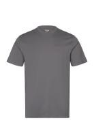 Hco. Guys Knits Tops T-shirts Short-sleeved Grey Hollister