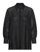 Baredana2 Tops Blouses Long-sleeved Black BOSS