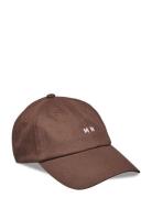 Recy Twill Carl Cap Accessories Headwear Caps Brown Mads Nørgaard