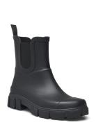 Rain Boots - Mid Height With E Regnstøvler Sko Black ANGULUS