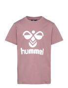 Hmltres T-Shirt S/S Sport T-shirts Short-sleeved Pink Hummel