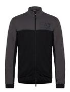 Tracksuit Tops Sweat-shirts & Hoodies Fleeces & Midlayers Black EA7