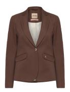 Blake Night Blazer Blazers Single Breasted Blazers Brown MOS MOSH