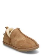 Rhbrisbane Shearling Boot Slippers Slippers Tøfler Brown Rosemunde