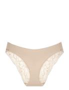 Body Make-Up Illusion Lace Highleg Truse Brief Truse Beige Triumph