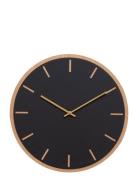 Nero Home Decoration Watches Wall Clocks Black Hemverk