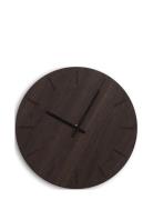 Dark Oak Home Decoration Watches Wall Clocks Brown Hemverk