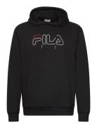 Salitto Hoody Tops Sweat-shirts & Hoodies Hoodies Black FILA