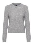 Sweater Livia Wool Mohair Blen Tops Knitwear Jumpers Grey Lindex