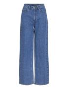 Vifreya Jaf Hw Jeans - Noos Bottoms Jeans Wide Blue Vila