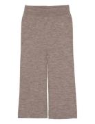 Merino Wide Rib Pants Bottoms Trousers Beige Copenhagen Colors