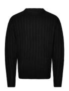 Jjcarter Knit Crew Neck Tops Knitwear Round Necks Black Jack & J S