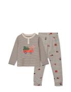 Wilhelm Printed Pyjamas Set Pyjamas Sett Multi/patterned Liewood