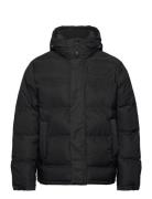 Thermo Embossed Downjacket Fôret Jakke Black SIXTH JUNE