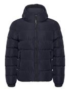 Hooded Sports Puffer Jacket Fôret Jakke Navy Superdry