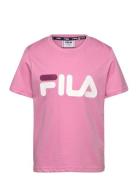 Baia Mare Classic Logo Tee Sport T-shirts Short-sleeved Pink FILA