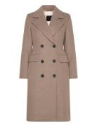 Thoraiw Lapel Coat Outerwear Coats Winter Coats Beige InWear