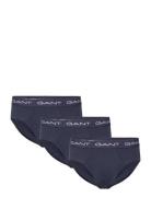 Brief 3-Pack Underbukser Y-frontunderbukser Navy GANT