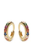 Nubia Color Earring Accessories Jewellery Earrings Hoops Gold Maaneste...