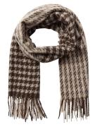 Sc-Ibiza Accessories Scarves Winter Scarves Brown Soyaconcept