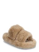 Nkfnus Faux Fur Slipper Tøfler Innesko Beige Name It