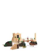 Schleich Dino Temple Conquest Mega-Set Toys Playsets & Action Figures ...