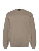 Momentum-X_Cn Sport Sweat-shirts & Hoodies Sweat-shirts Beige BOSS