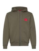 Daple212 Designers Sweat-shirts & Hoodies Hoodies Khaki Green HUGO