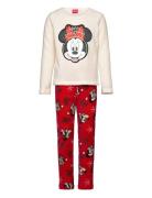 Pyjama Pyjamas Sett Red Minnie Mouse